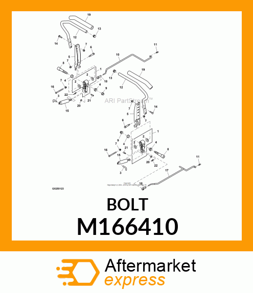 BOLT, SHOULDER M166410