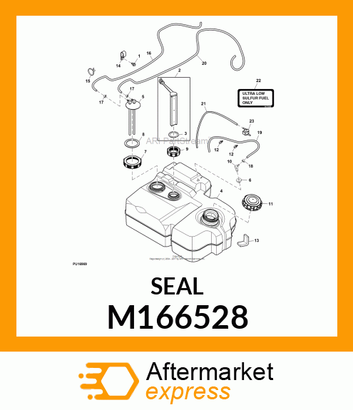 GASKET, FUEL SENDER M166528