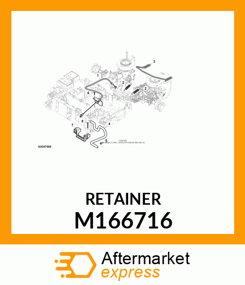 SUPPORT, BRAKE HANDLE M166716