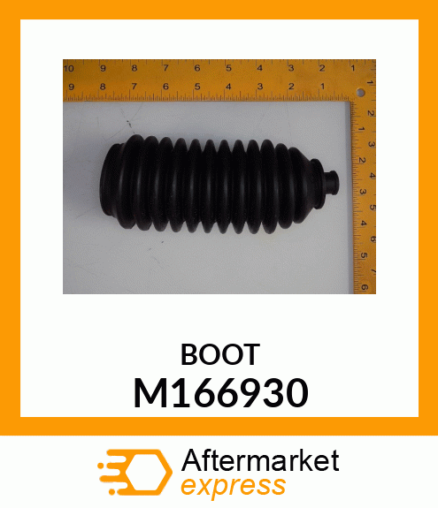 BOOT, STEERING RACK M166930