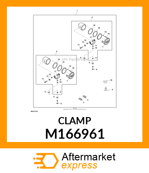 WEDGE, SPOT LIGHT M166961