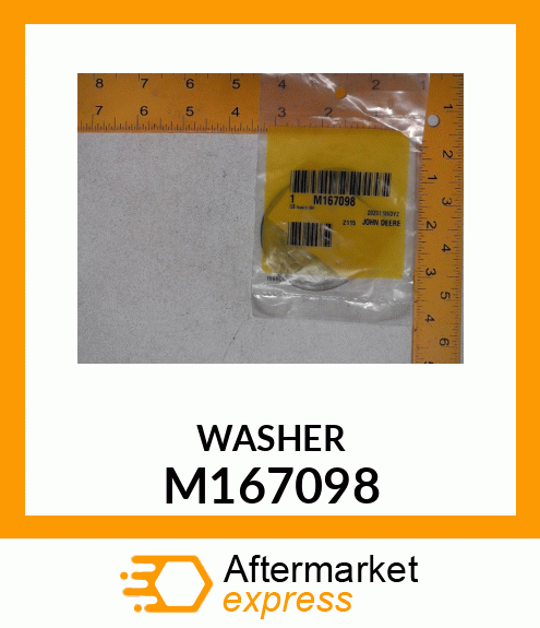 WASHER, OFFSET THRUST .990X2.43X.12 M167098