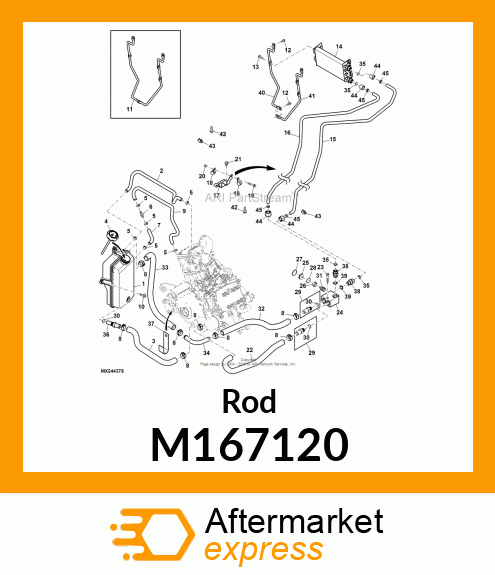 Rod M167120