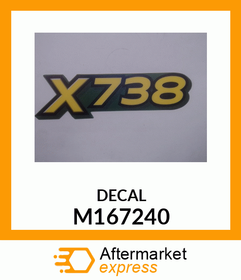 LABEL, X738 M167240