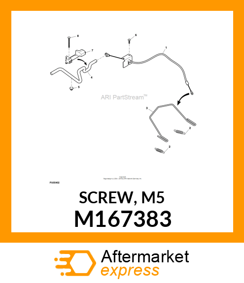 SCREW, M5 M167383