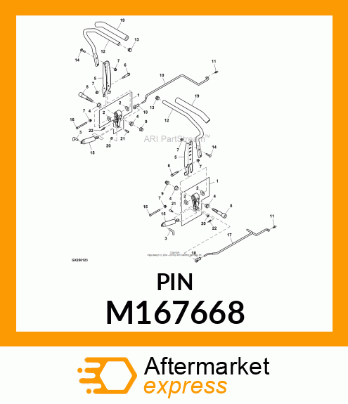 BOLT, HEADLESS SHOULDER M167668