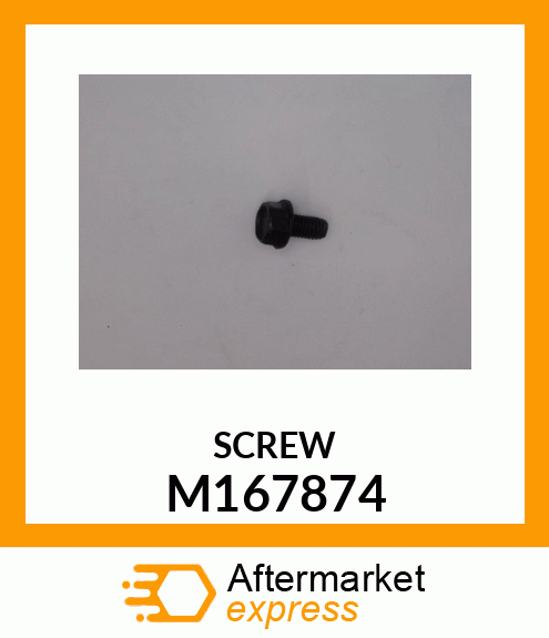 SCREW, M6 X 1 X 12 THREAD ROLLING M167874