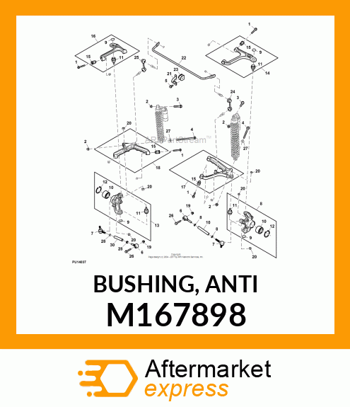 BUSHING, ANTI M167898