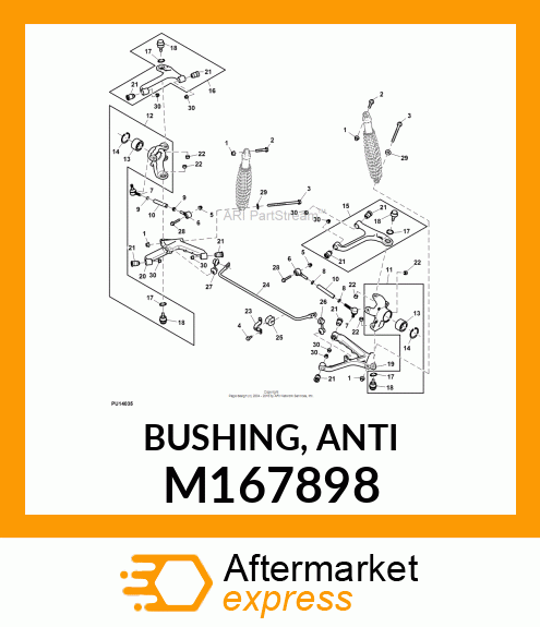 BUSHING, ANTI M167898