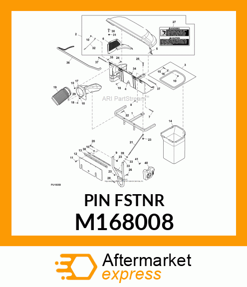 PIN FASTENER M168008