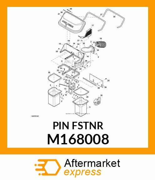 PIN FASTENER M168008