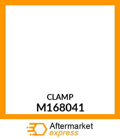 HOSE CLAMP, NARROW WIDTH CLAMP M168041