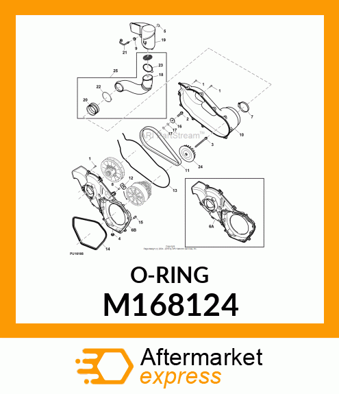 SEAL, CVT ENCLOSURE M168124