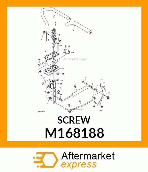 BALL STUD, STUD, BALL M168188