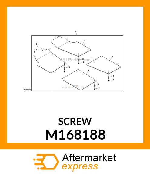 BALL STUD, STUD, BALL M168188