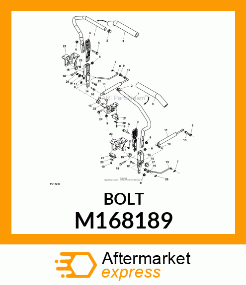 STUD, BALL WITH HOLE M168189