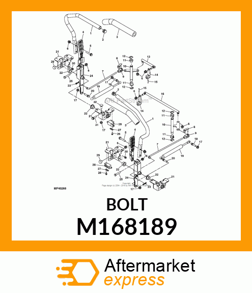 STUD, BALL WITH HOLE M168189