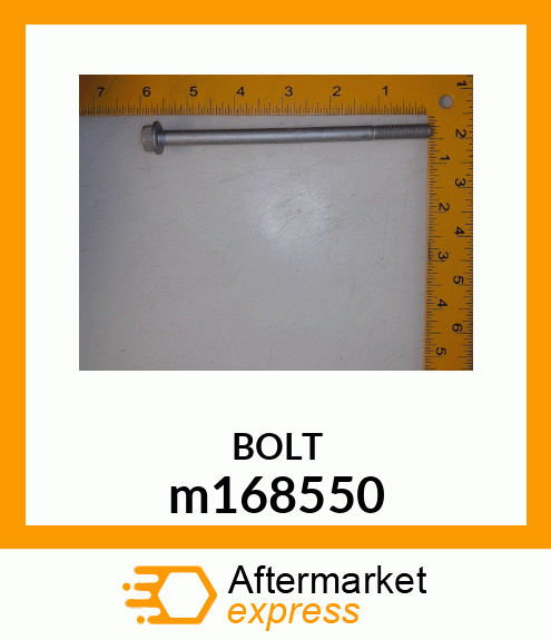 BOLT, FLANGED, HEX HEAD m168550