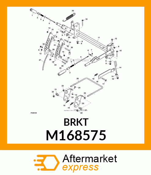 BRACKET M168575