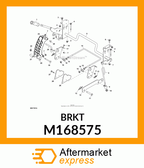 BRACKET M168575