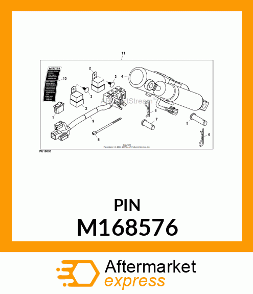 PIN, DRILLED M168576