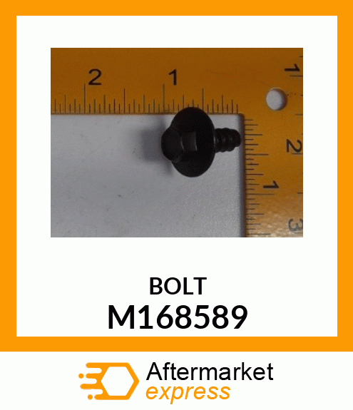 SCREW, SCREW, M8X1.25 SELF TAPPING M168589