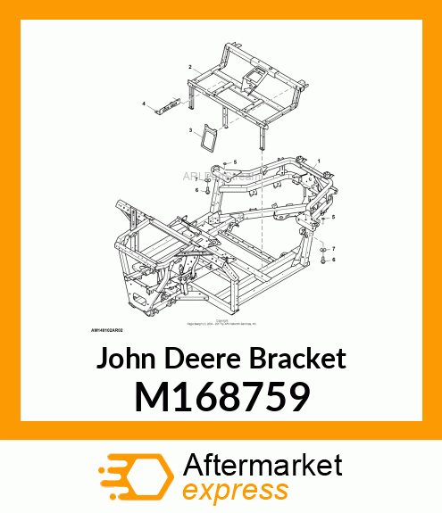 BRACKET, BRACKET, ECU MOUNTING M168759