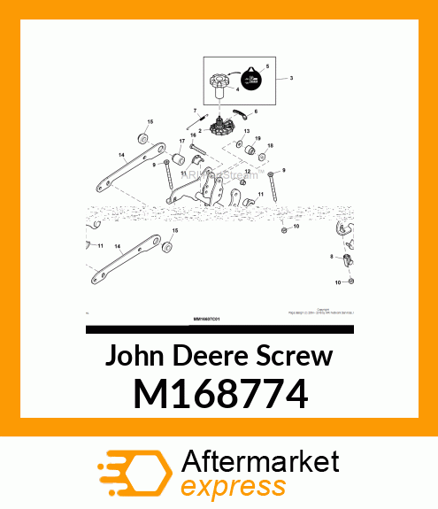 SCREW, SOCKET HEAD,ROUND M168774