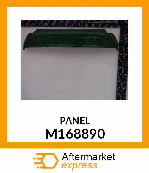 PANEL, BUMPER COVER X300/X500 SERIE M168890