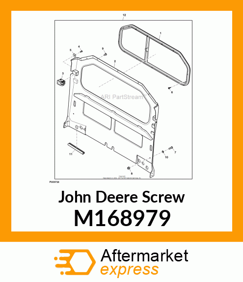 SCREW, SELF DRILLING M168979