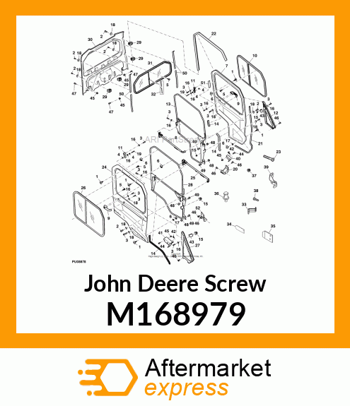 SCREW, SELF DRILLING M168979