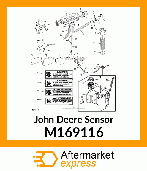 SENSOR, 12V FLAME M169116