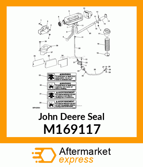 SEAL, BLOWER MOTOR M169117