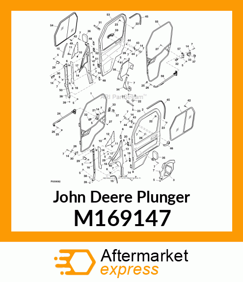 PLUNGER, LATCH M169147