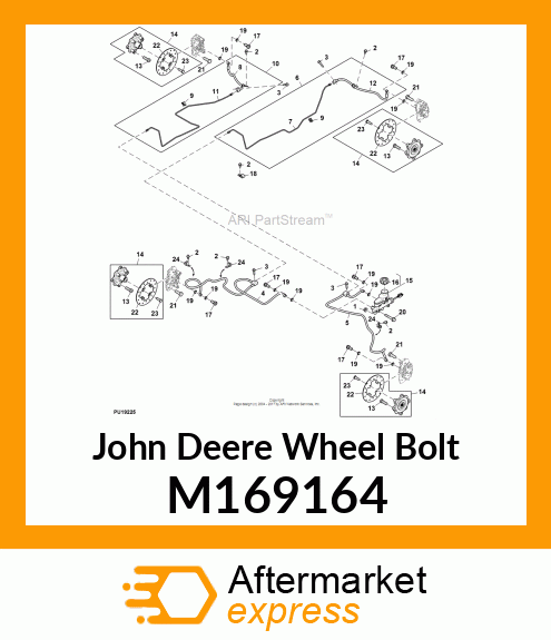 STUD, WHEEL M169164