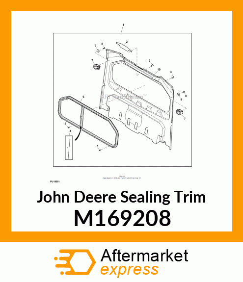 KIT, TRIM M169208