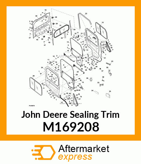 KIT, TRIM M169208