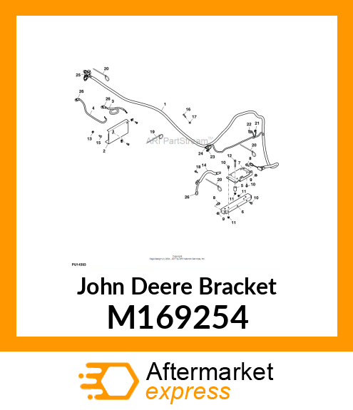 BRACKET, WINCH CONTACTOR MOUNT S4 M169254