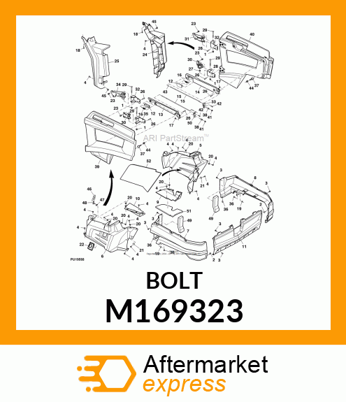 STUD, DOOR STRIKER M169323