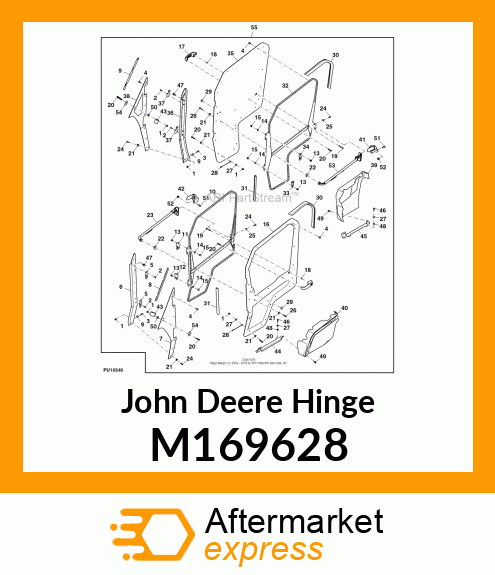 HINGE, DOOR M169628