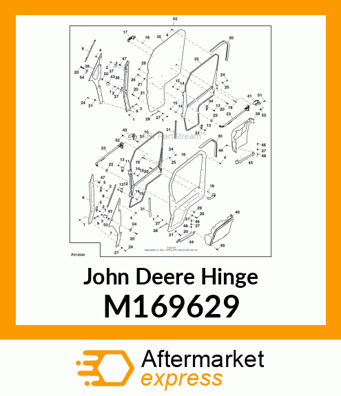 HINGE, DOOR M169629