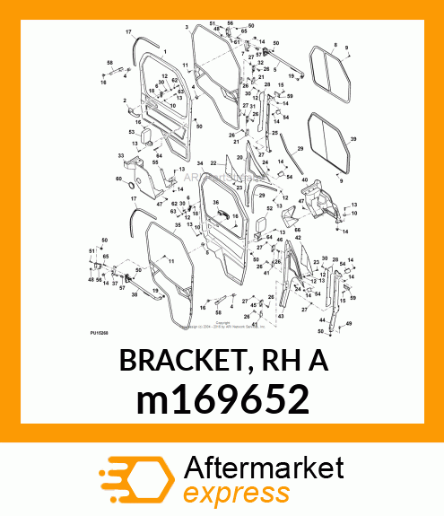 BRACKET, RH A m169652