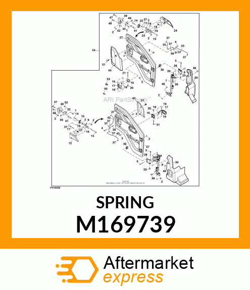 SPRING, TORSION M169739