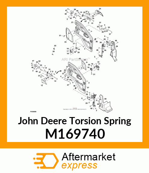 SPRING, TORSION M169740