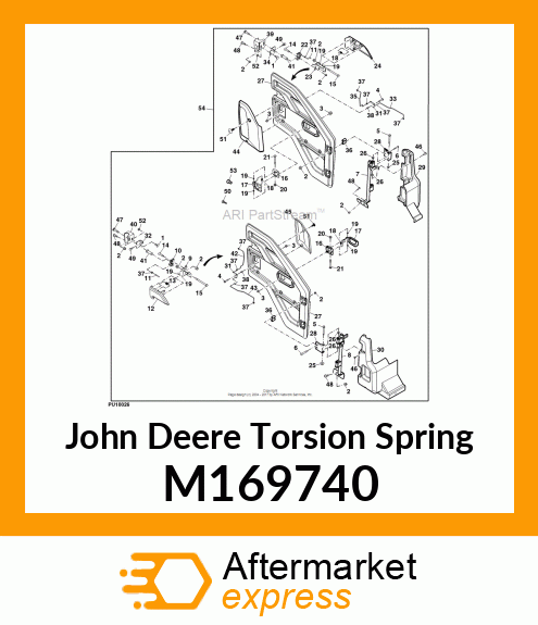 SPRING, TORSION M169740