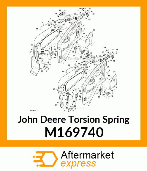 SPRING, TORSION M169740