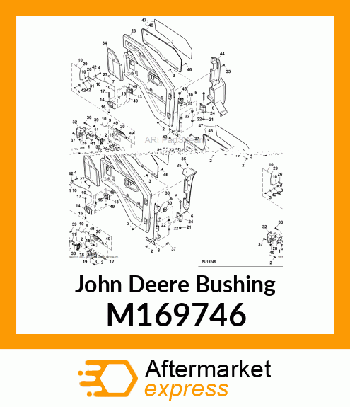 BUSHING, COMPRESSION LIMITER M169746