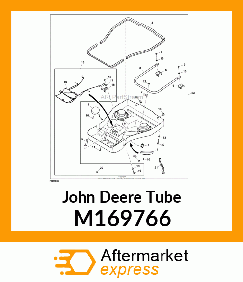 TUBE, STEREO MOUNTING M169766