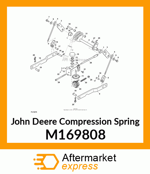 SPRING, COMPRESSION M169808