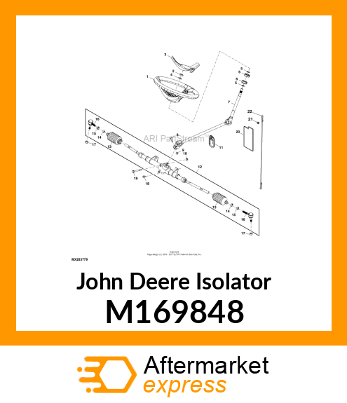 FRAME, EPAS MOUNT SEAL M169848